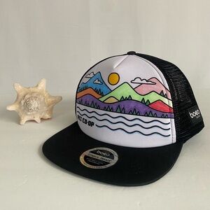 REI Co-Op Boco Gear Black Snap Back Hat